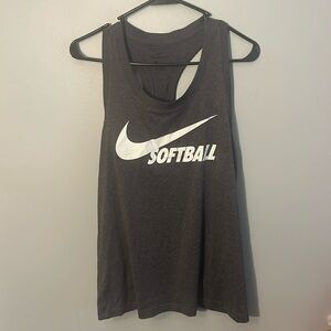 Nike Dri-Fit Softball Razorback Tank